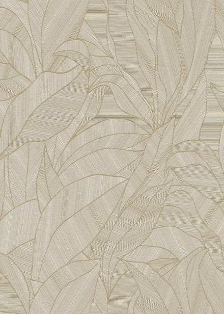 Erismann Vinylbehang 10530-11 - Cameo - Botanisch Beige - 53cm x 10.05m