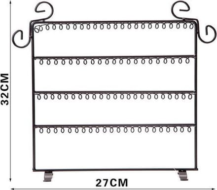 Metalen sieraden display 32 x 27 cm ©Pippashop