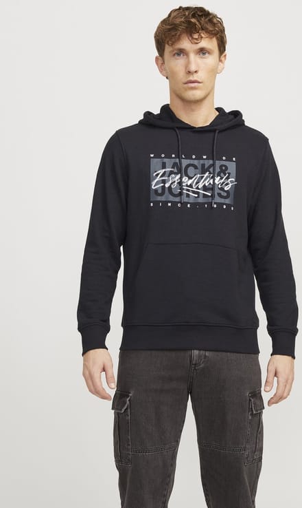 JACK&JONES - JJCOLTONS SWEAT HOOD - Heren - Sweaters