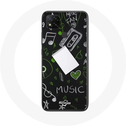 Xiaomi Redmi 9C muziekcassettehoes