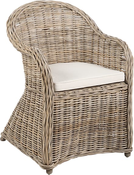 SUSUA II - Tuinstoel - Lichtbeige - Rotan