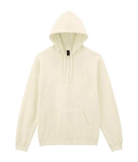 Gildan Sweater met capuchon Midweight Softstyle GISF500 - Off White - S