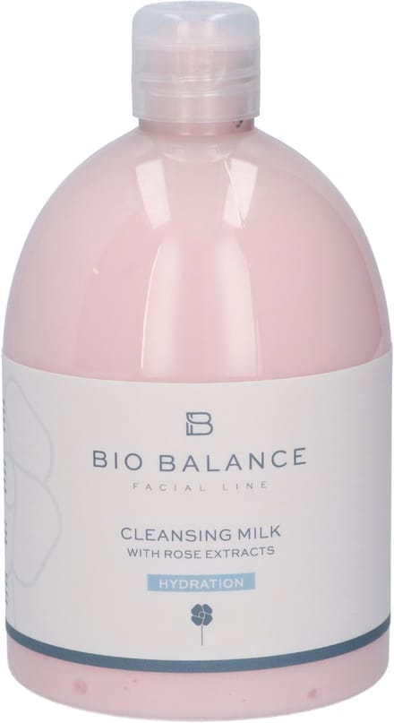 BIO BALANCE REINIGINGSMELK MET ROZENEXTRACT 500ML