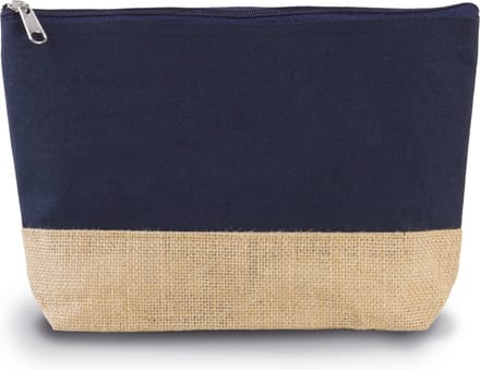 Tas One Size Kimood Navy / Natural 100% Katoen