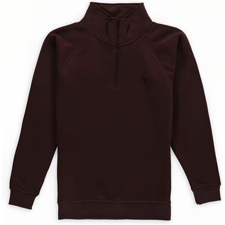 Aspact Ton Sur Ton Logo Zipper Vest Brown Größe: XXL | Pullover Outlet | Unisex | Braun