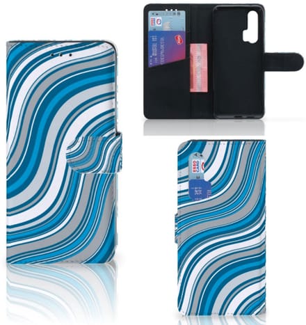 Honor 20 Pro Telefoon Hoesje Waves Blue
