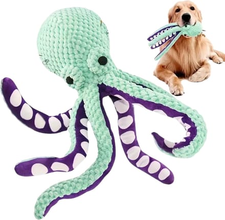 Nivard Honden Speelgoed - Hond - Speelgoed - Dog Toy - Pluche - Octopus