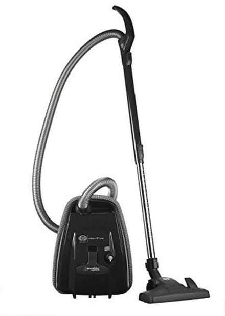 Compacte Vloerstofzuiger met Drie-Traps Microfilter en Elektronische Vermogensregeling