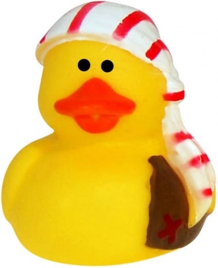 Badeendje Piraat O Malley 5 cm - Speelgoed badeendjes