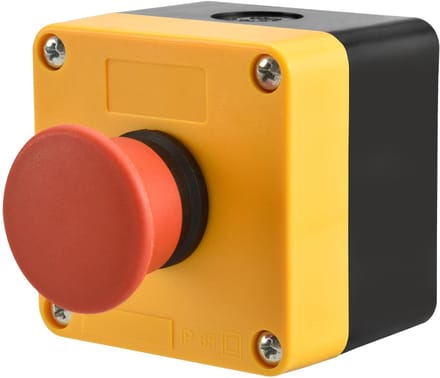 Store_8 - Momentary Emergency Stop Switch - Veiligheidsschakelaar - Weerbestendig - Rood - Push Button - 660V 10A - Geschikt voor industriële toepa...