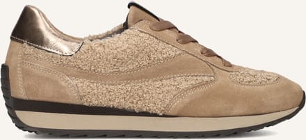 SOFTWAVES 9.32.08 Sneakers - Suède - Dames - Beige - Maat 37