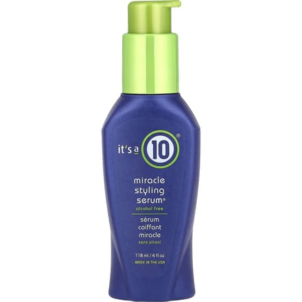 C'est un sérum coiffant miracle 10, sans alcool, 113 ml (118ml) blue