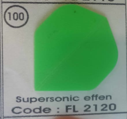 Dart Flights - 10 sets (30 stuks) - 100 micron - 2120
