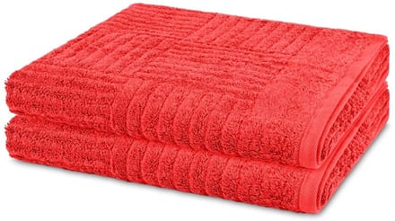 Ross Sonstiges 2 X douchehanddoek in set 2 pack Carre