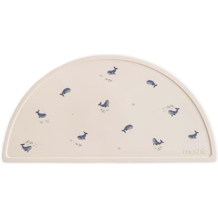 Mushie Placemat Siliconen - Whales