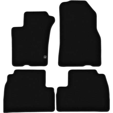 BASIC zwarte veloursmatten voor: Mercedes ML W163 SUV (1998-2005)