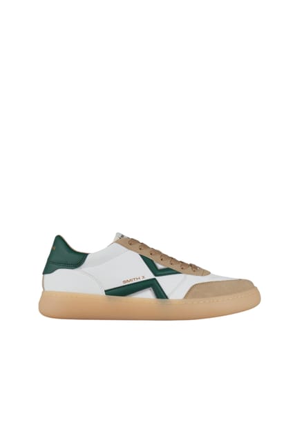 sxbcocm-9602-wgn Alexander Smith Wit leder voor heren