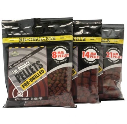 Dynamite Baits Source Pellets Pre-drilled | 350g 8mm