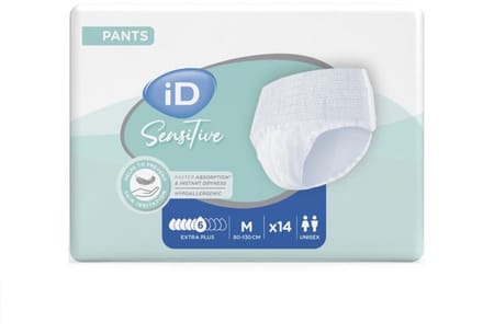 iD Sensitive Pants Extra Plus Medium - 1 pak van 14 stuks