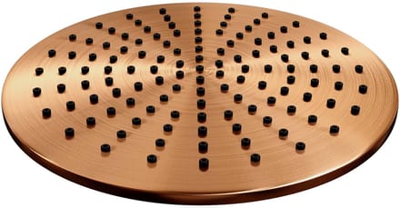 Brauer Copper Edition hoofddouche - Ø30cm - PVD - geborsteld koper