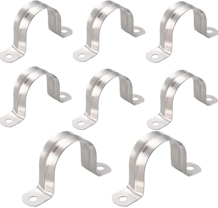 Dailygoods- Pijpband 35mm - Roestvrij Staal - 8 Stuks