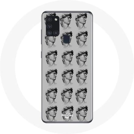 Coque - Samsung - Galaxy A21S - Souple - Gris - Protection contre les chocs