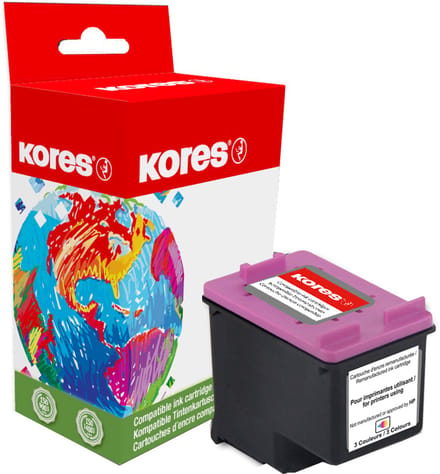 Kores inktcartridge zwart - vervangt HP L0S07AE/No.973X