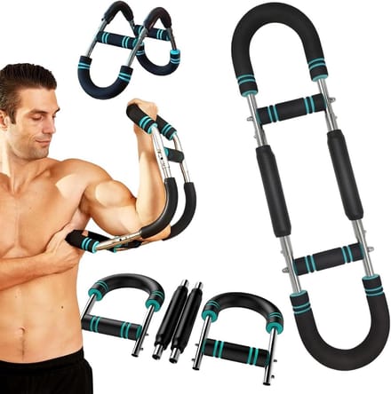 Verstelbare Armtrainer voor Krachttraining Thuis - Borst- en Onderarmversteviging