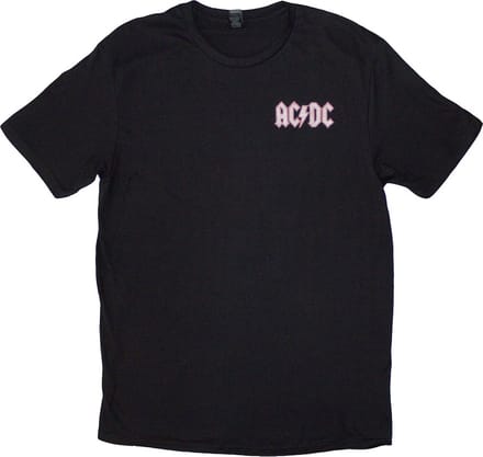 AC/DC - Mini Logo / Dirty Deeds Heren T-shirt - XL - Zwart