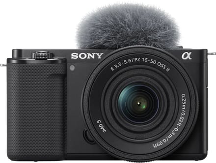 Sony ZV-E10 + 16-50mm lens - APS-C Systeemcamera - Vlogcamera
