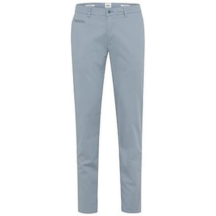 Brax pantalon flatfront model lichtblauw katoen normale fit