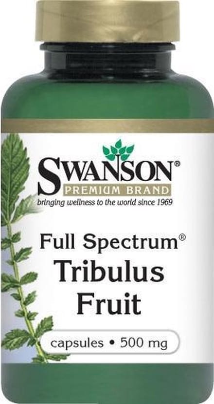 Swanson volledig spectrum Tribulus-vrucht 500 mg 90 stuks