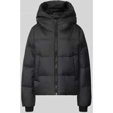 Regular fit donsjack met labelpatch