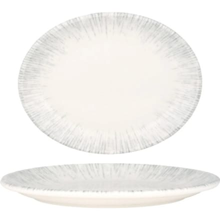 Bonna Serveerschaal - Iris - Porselein - 20x16 cm - set van 2