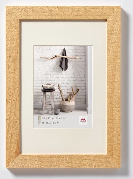 walther+ design HO030H Wissellijst Papierformaat: 20 x 30 cm Bruin