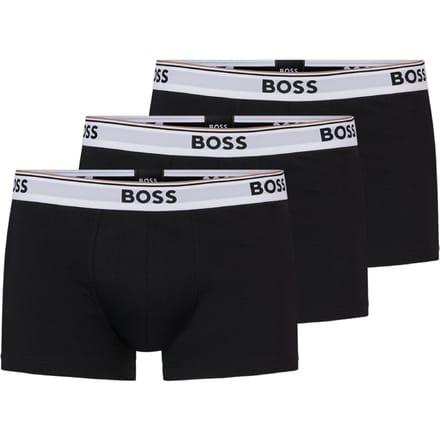 Boxershort met elastische band met logo in een set van 3 stuks