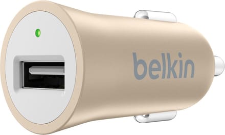 Belkin MIXIT Autolader USB Universeel - 5W/2.4A - Goud
