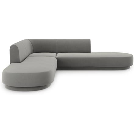5-zits hoekbank Miley velvet | Micadoni Limited Edition
