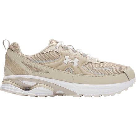 Under Armour Dames Apparition Tech Logo Leren Sneakers (Bruin)