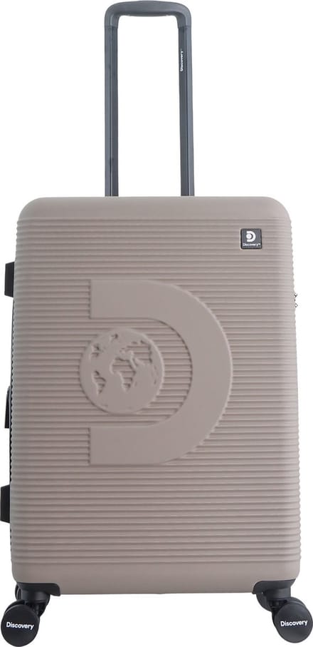 Discovery Eclipse Harde Koffer / Trolley / Reiskoffer - Medium - 68+7 Liters - Bruin - Bruin / Medium