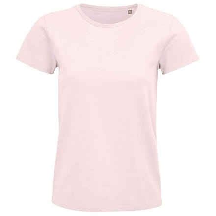 SOLS Dames/Dames Pioneer Organic T-shirt (Lichtroze)
