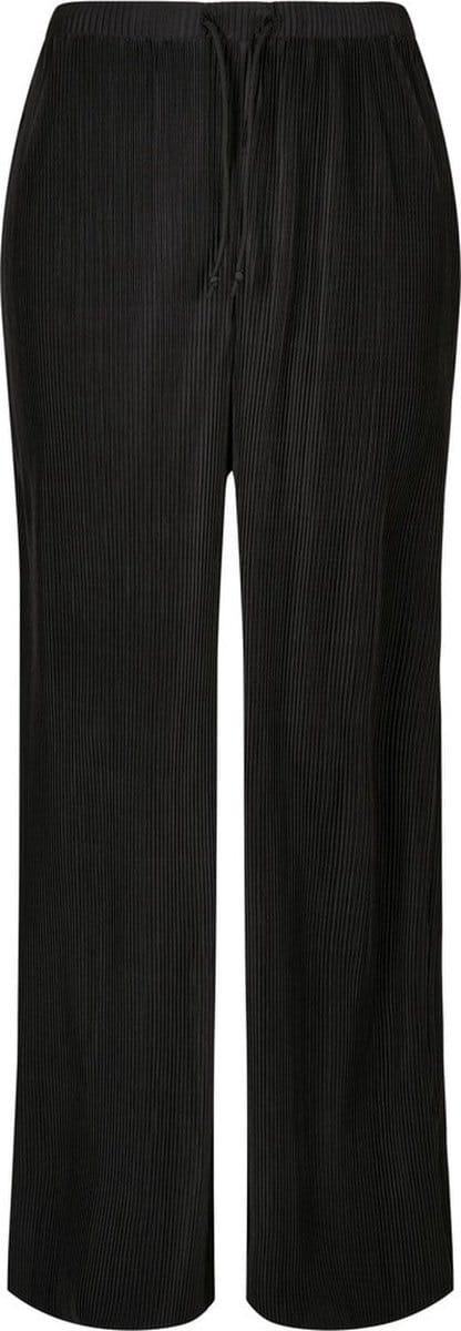 Urban Classics - Plisse Wijde broek - XXL - Zwart