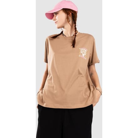 Roxy Oceanregular Poster T-Shirt bruin