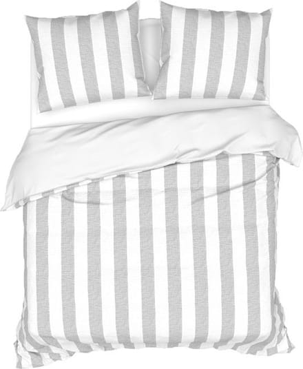 Heckett & Lane Dekbedovertrek Quinn (Flint Grey)-200x200/220 cm
