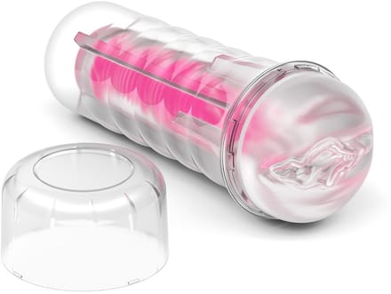 LOVETOY Lumino Play Masturbator Pink Glow 8.5