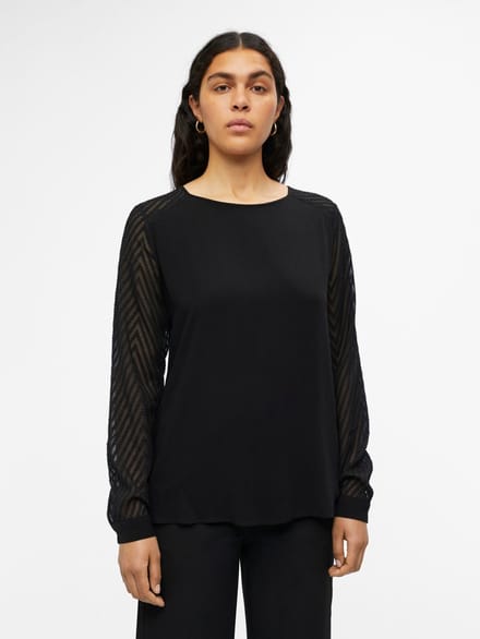 OBJECT OBJZOE L/S TOP NOOS Dames - Maat 34