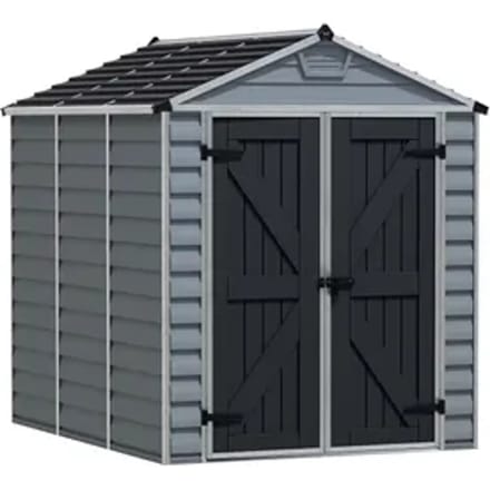 Canopia Metalen Tuinhuis Skylight - Grijs - 229x185cm - Met Vloer