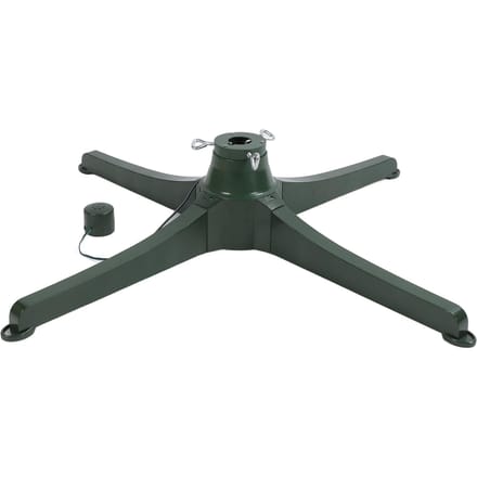360 Graden Draaibare Kerstboomstandaard Verstelbare Muzikale Rollende Boomhouder voor 1,25 inch Stam UK Plug black