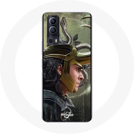 Coque de protection - Maniacase - Vivo Y72 - Noir - Souple - Loki Thor Ragnarok