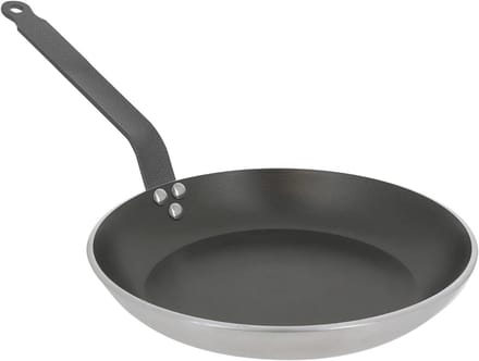 Antiaanbakpan - Koekenpan - Dagelijks Koken - Robuuste Constructie - 20 cm - Zwart